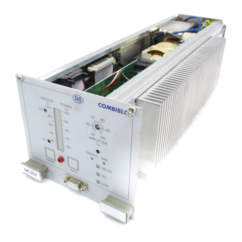 Branson DC 315 User manual