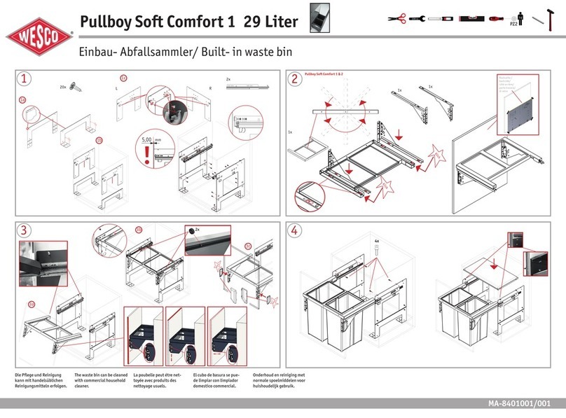 Wesco Pullboy Soft Comfort 1 840603-60 User manual