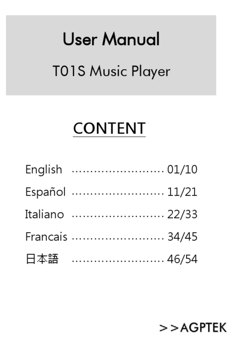 AGPtek T01S User manual