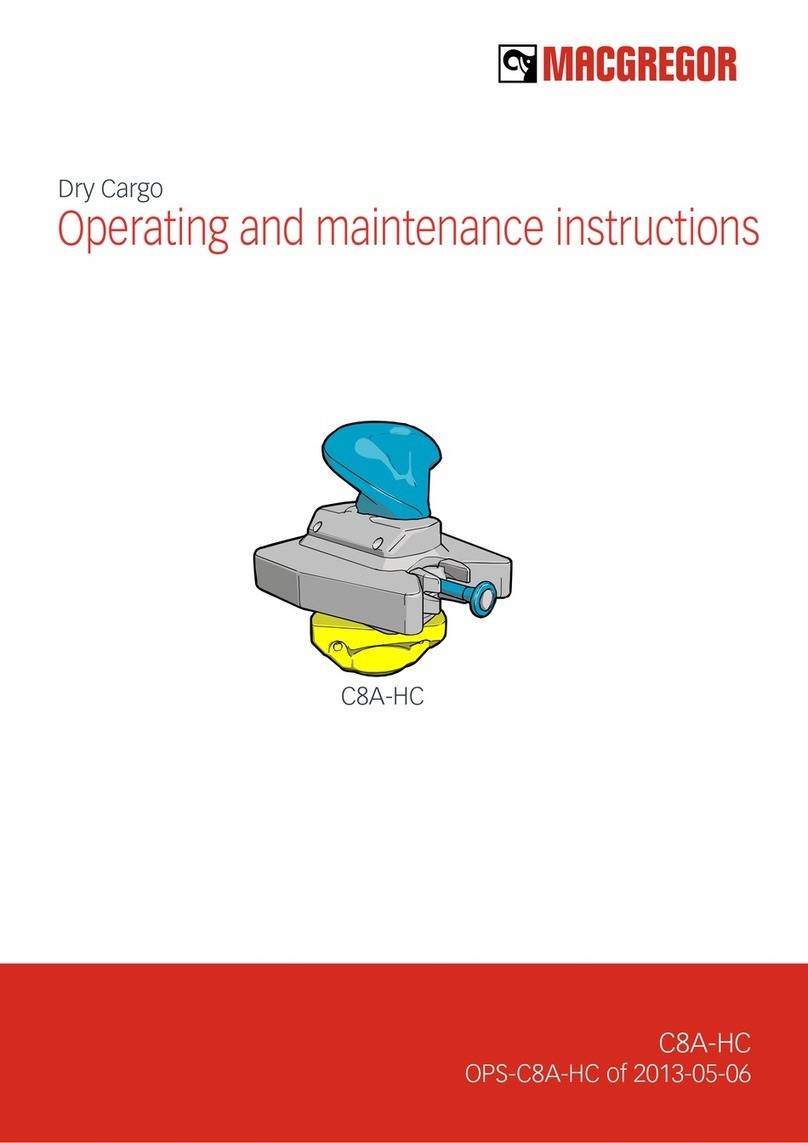 MACGREGOR Dry Cargo C8A-HC Operating and maintenance instructions MACGREGOR Dry Cargo C8A-HC Operating and maintenance instructions