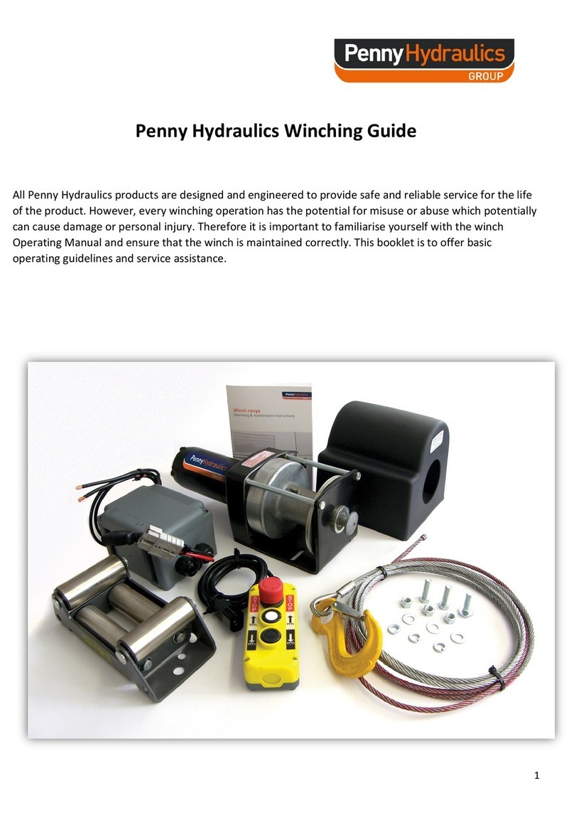 PennyHydraulics PH3312 Winching Guide