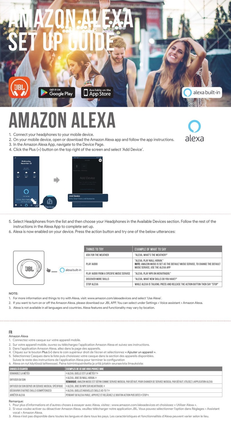 Amazon JBL User manual