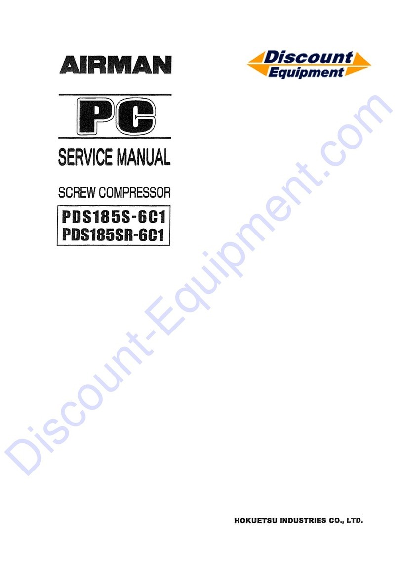 AirMan PDS185S-6C1 Service manual