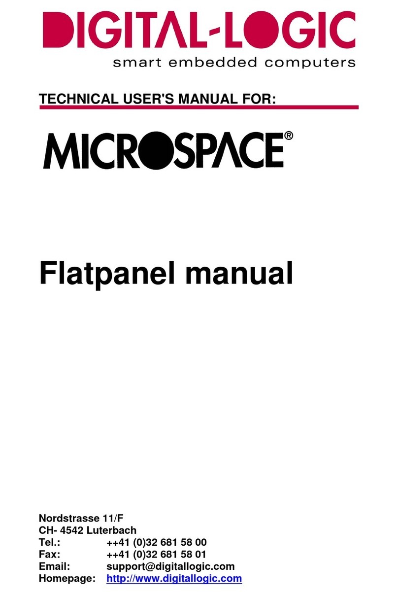 DIGITAL-LOGIC MICROSPACE manual