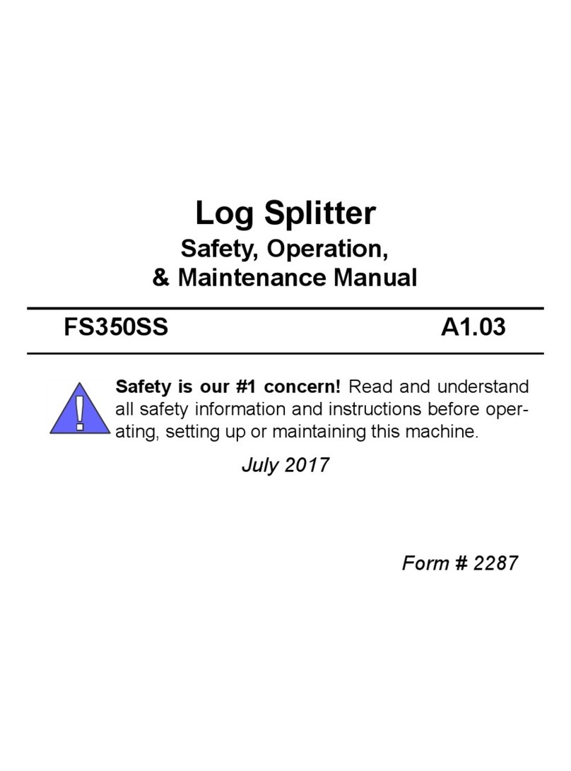 woodmizer FS-350 Safety, operation & maintenance manual