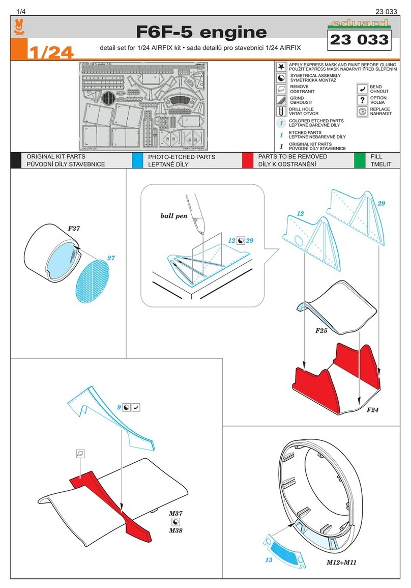 Eduard 23 033 manual
