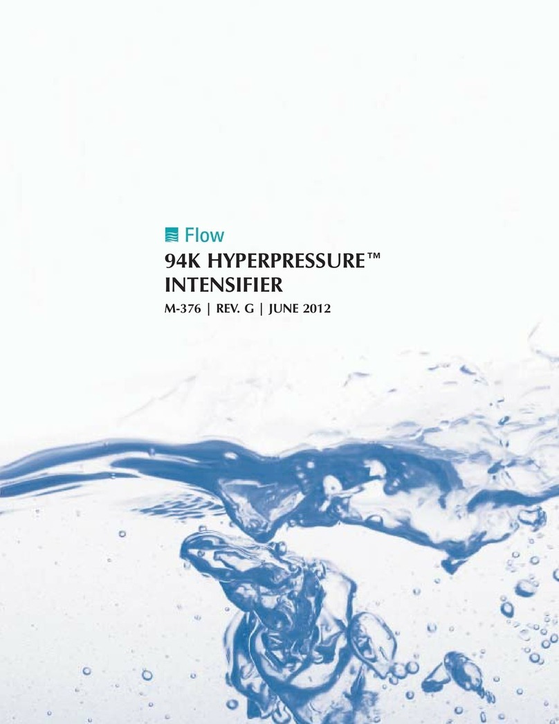 Flow 94K HYPERPRESSURE User manual