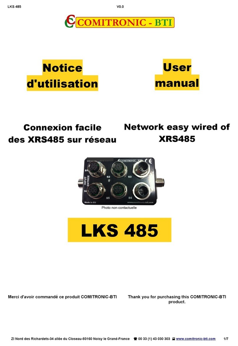 COMITRONIC-BTI LKS 485 user manual