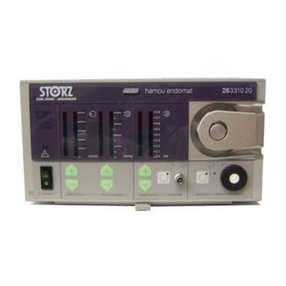 Storz HAMOU ENDOMAT 26331020-1 instruction manual Storz HAMOU ENDOMAT 26331020-1 instruction manual