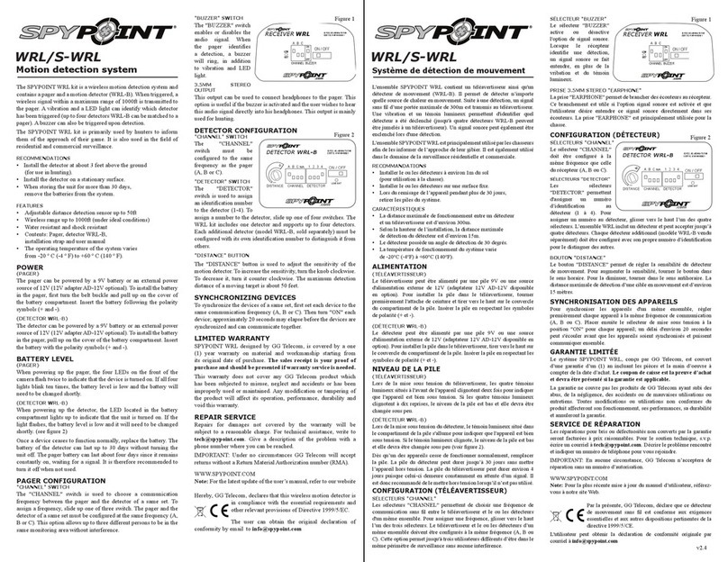 Spypoint WRL quick start guide