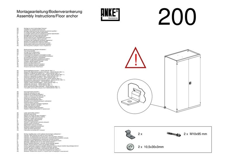 ANKE 200 Assembly instructions