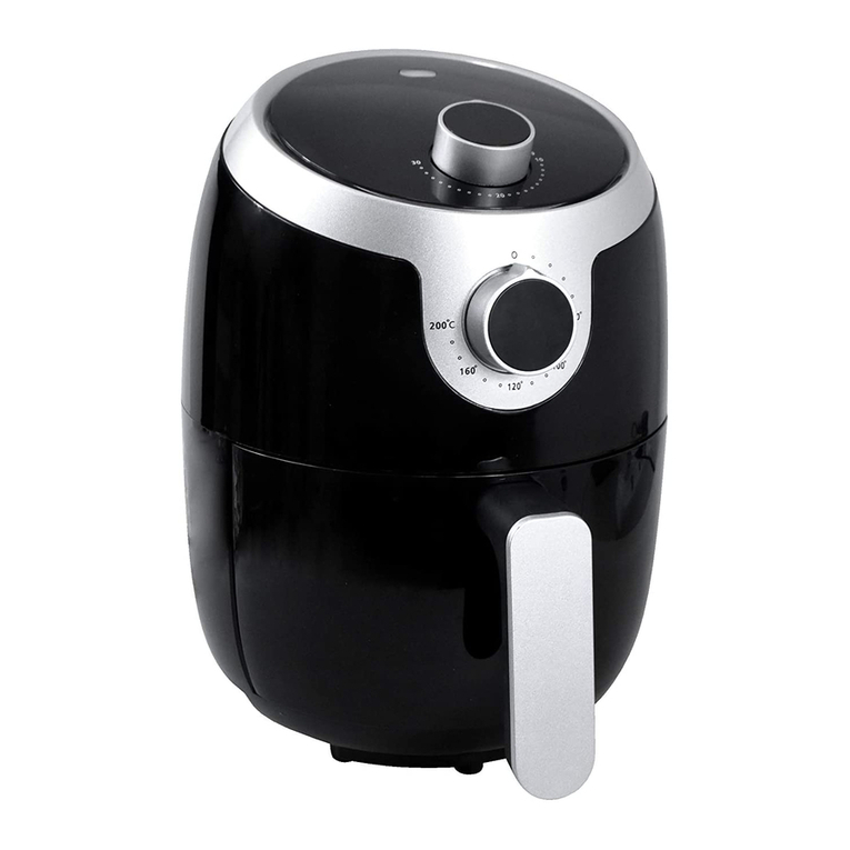 MOLINO MolinoKitchen Air Fryer Mini manual MOLINO MolinoKitchen Air Fryer Mini manual