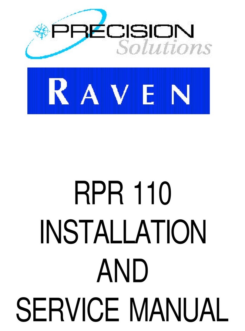 Raven RPR 110 Manual