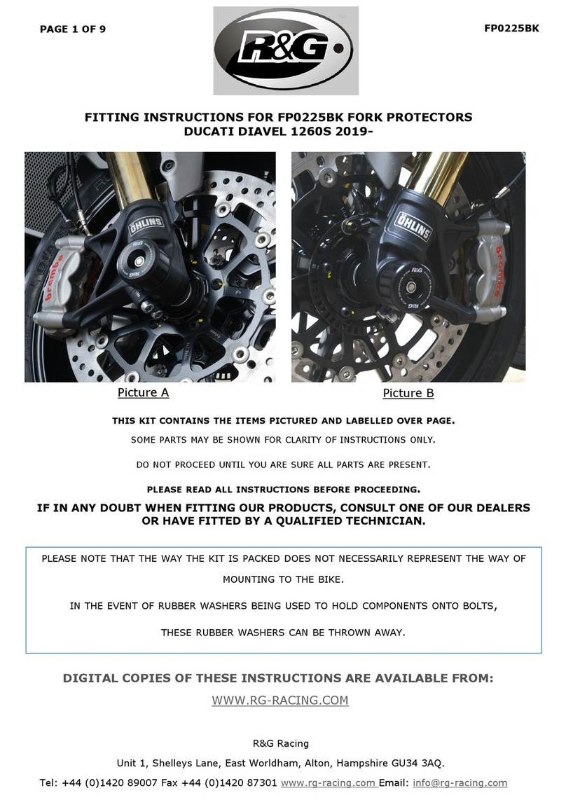 R&G FP0225BK User manual