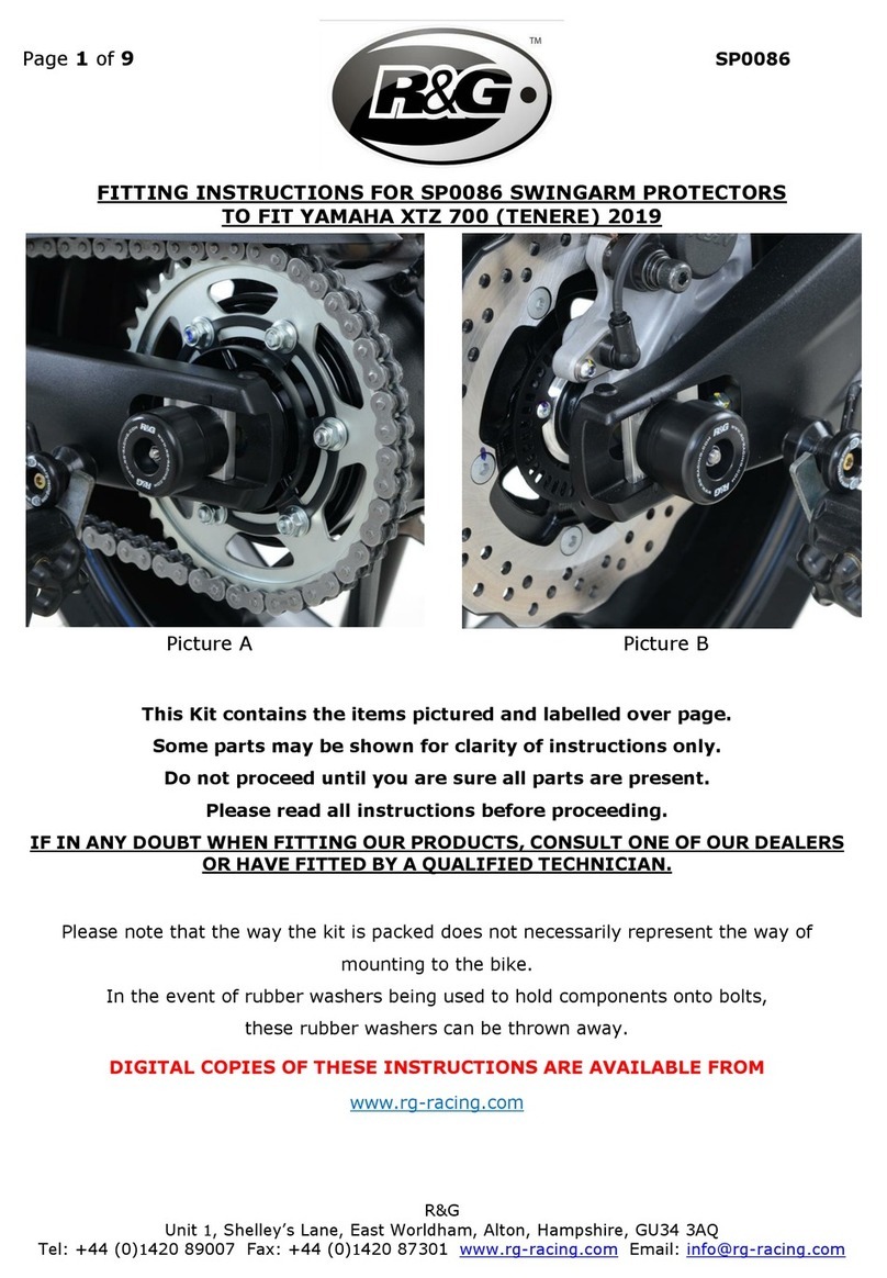 R&G SP0086 User manual