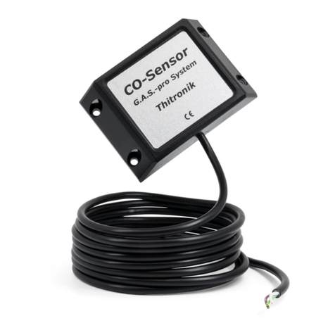 Thitronik CO-Sensor Installation and operating manual Thitronik CO-Sensor Installation and operating manual