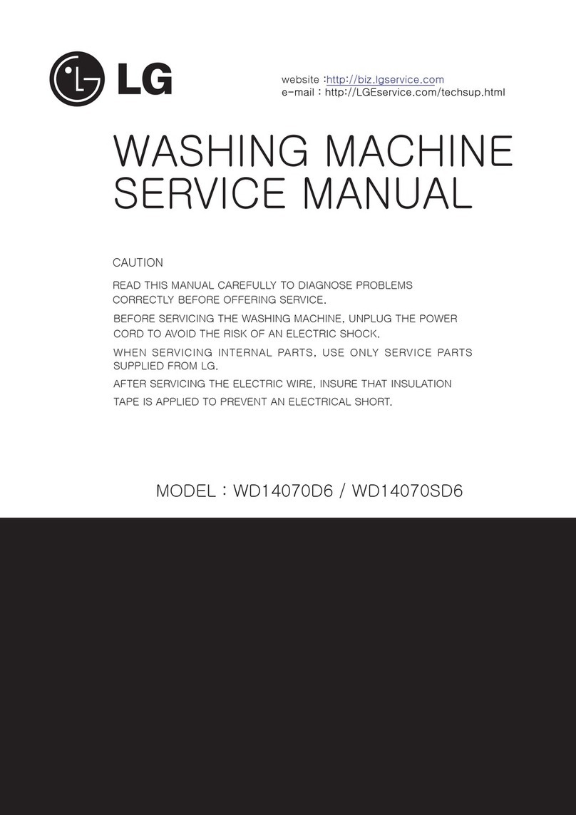 LG WD14070D6 User manual