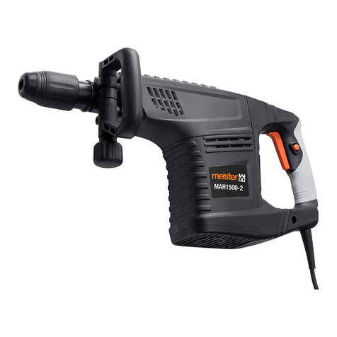 Meister MAH1500-2 User manual