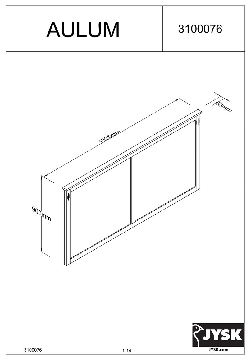 Jysk Aulum 3100076 manual