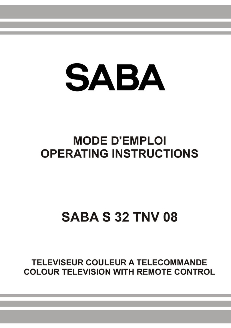 Saba S 32 TNV 08 User manual