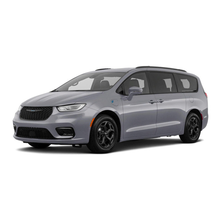 Chrysler Pacifica Hybrid 2021 Supplement
