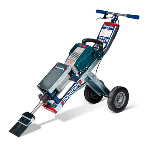 MAKINEX Jackhammer Trolley Operation and Safety Guide