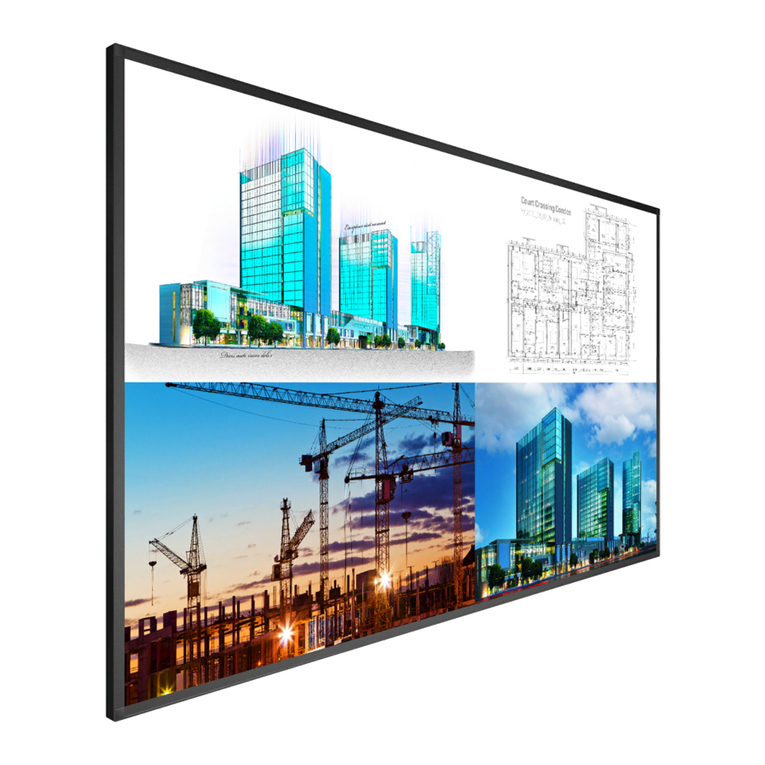 Planar UltraRes X RS232 Series User manual