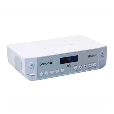 LENCO KCR-200 User manual LENCO KCR-200 User manual