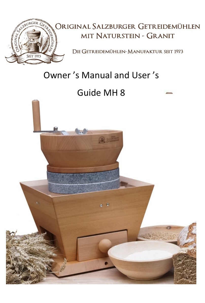 Agrisan MH 8 Owner's manual and user's guide