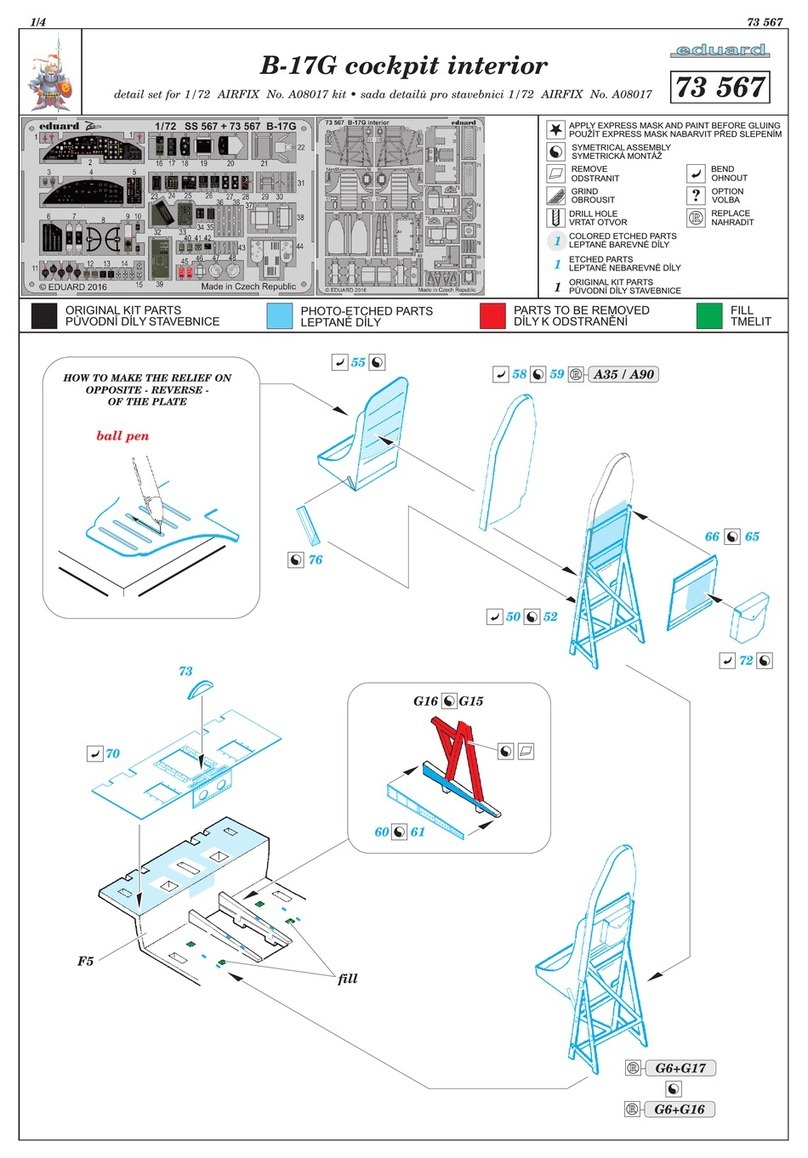 Eduard 73 567 manual