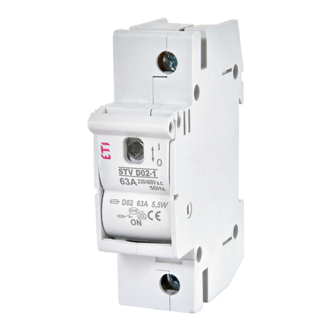ETI D01 Installation instruction