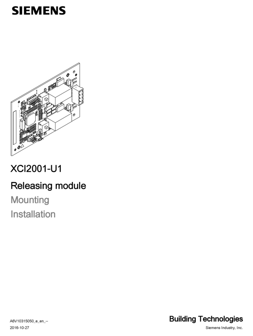 Siemens XCI2001-U1 Guide