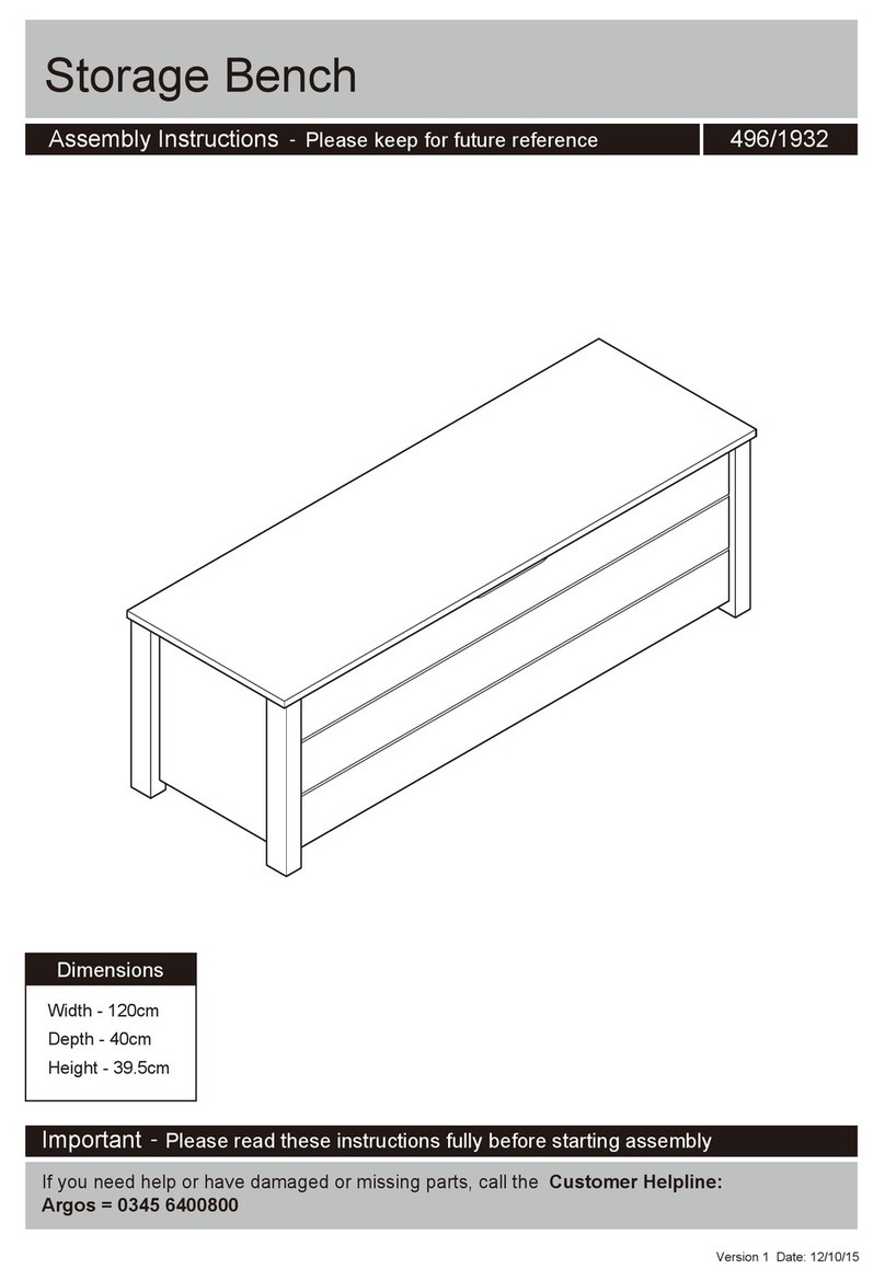 Argos 496/1932 Assembly instructions