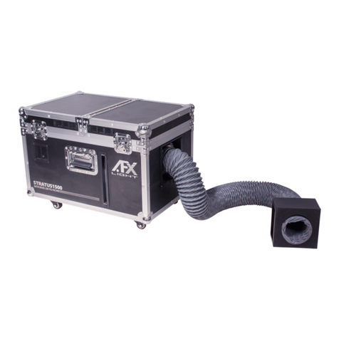 afx light STRATUS1500 User manual
