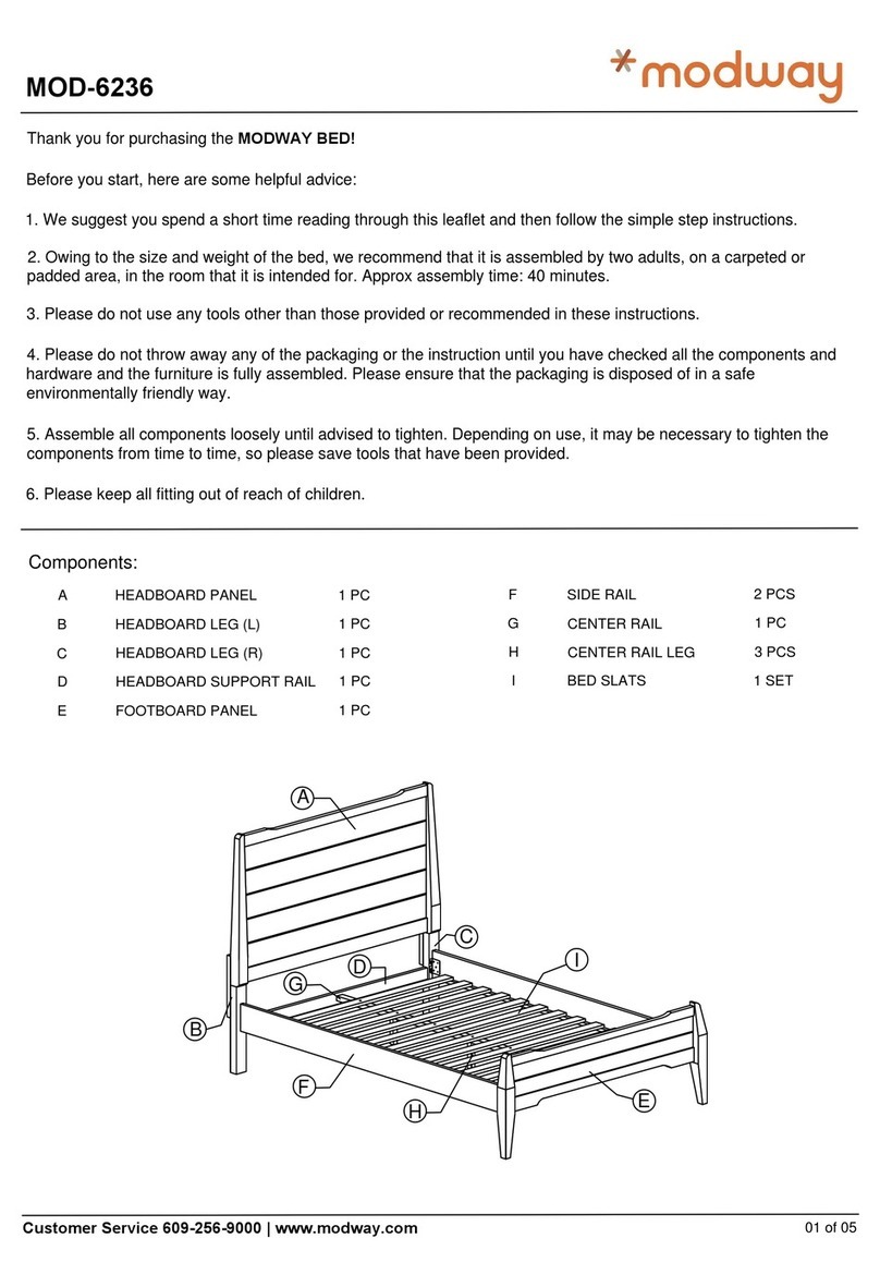 modway MOD-6236 User manual