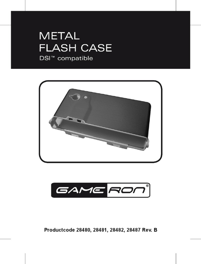 GAMERON 28480 instruction manual