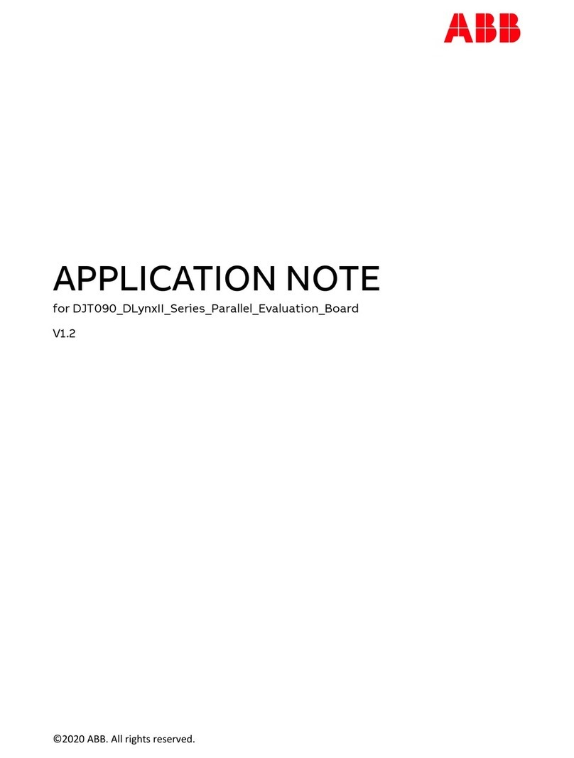 ABB DLynxII Series Installation and operating instructions