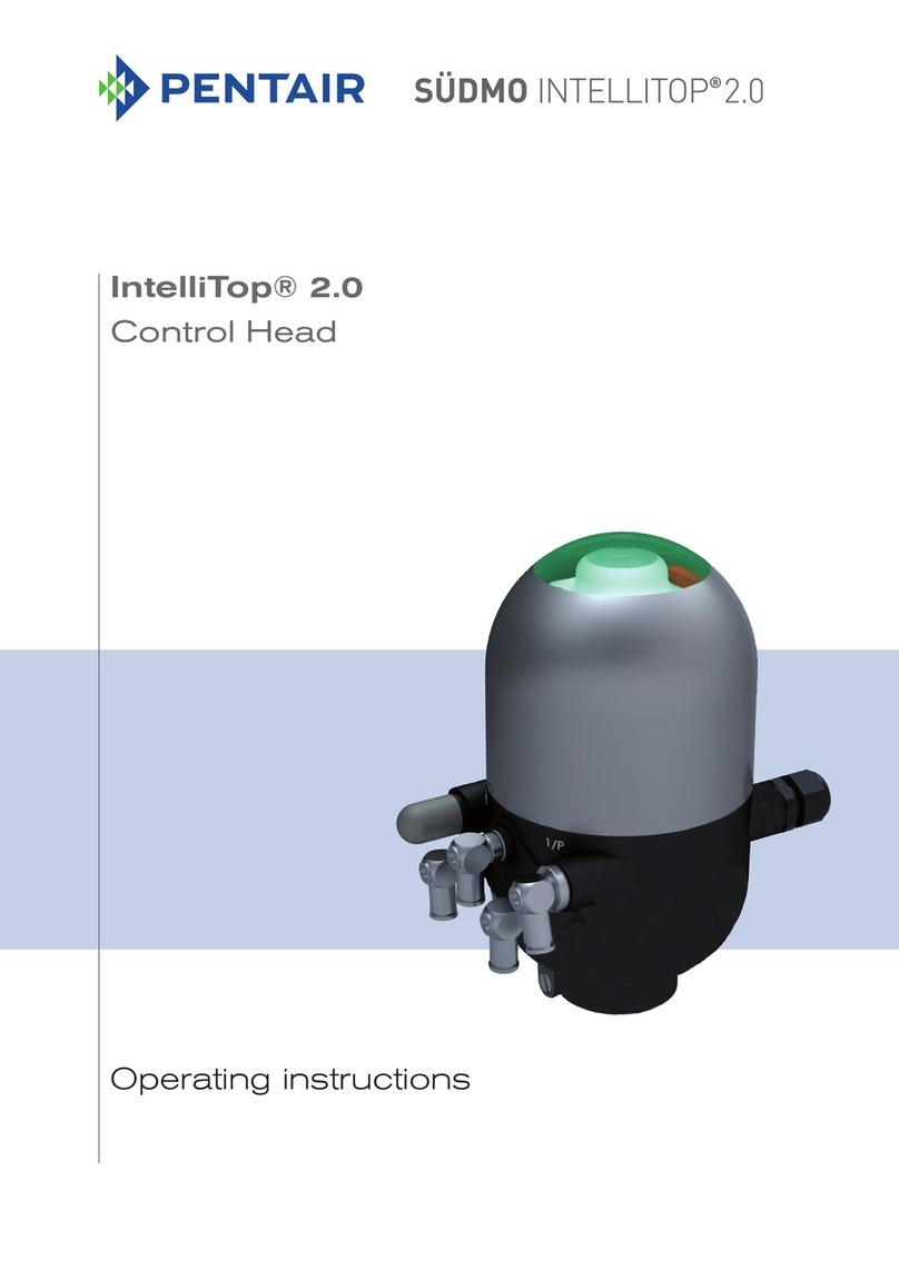 Pentair SUDMO IntelliTop 2.0 operating instructions