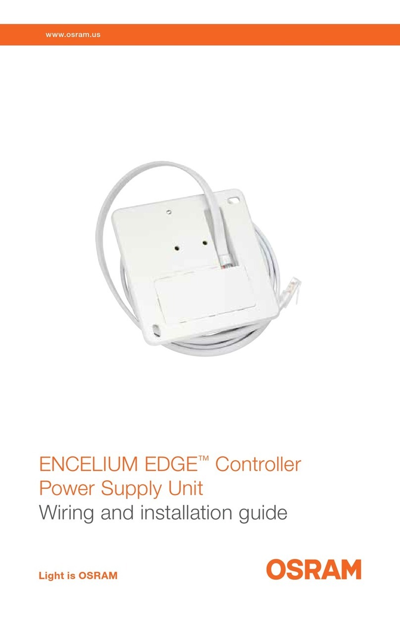 Osram ENCELIUM EDGE Wiring and installation instruction