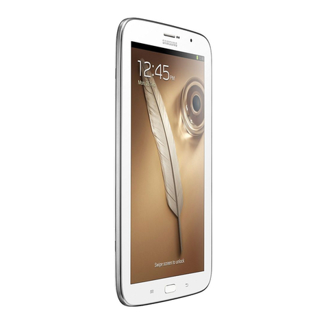 Samsung GALAXY Note 8.0 Assembly instructions