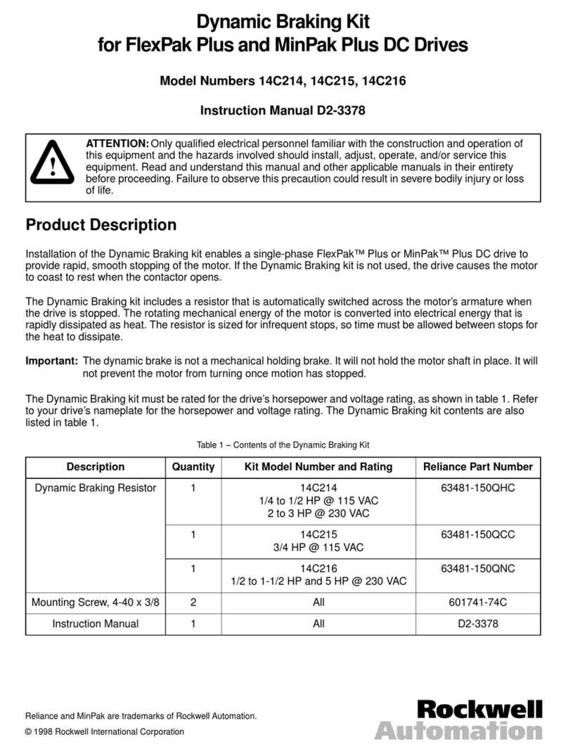 Rockwell Automation 14C214 instruction manual Rockwell Automation 14C214 instruction manual