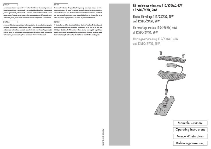 Videotec OHOVH1 User manual