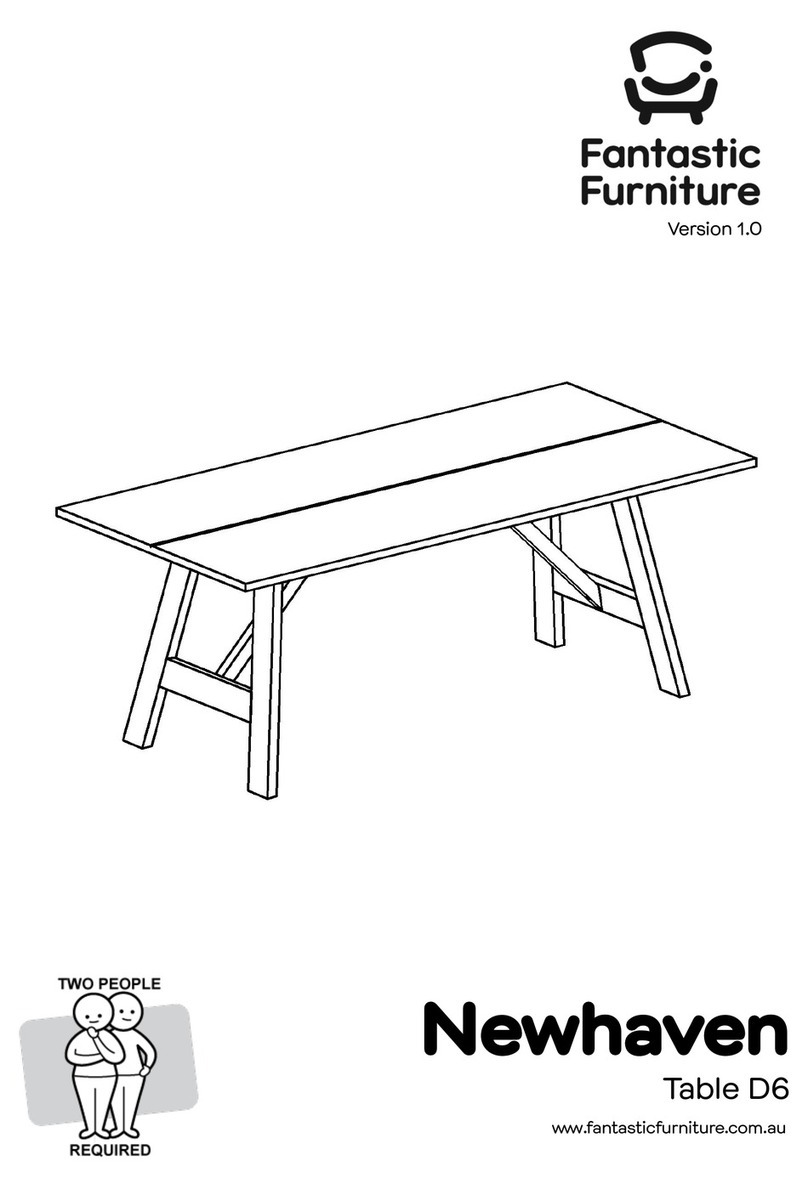 fantastic furniture Newhaven manual