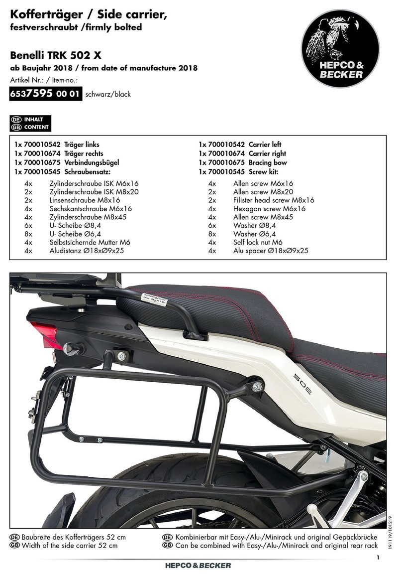 hepco & becker 6537595 00 01 User manual hepco & becker 6537595 00 01 User manual