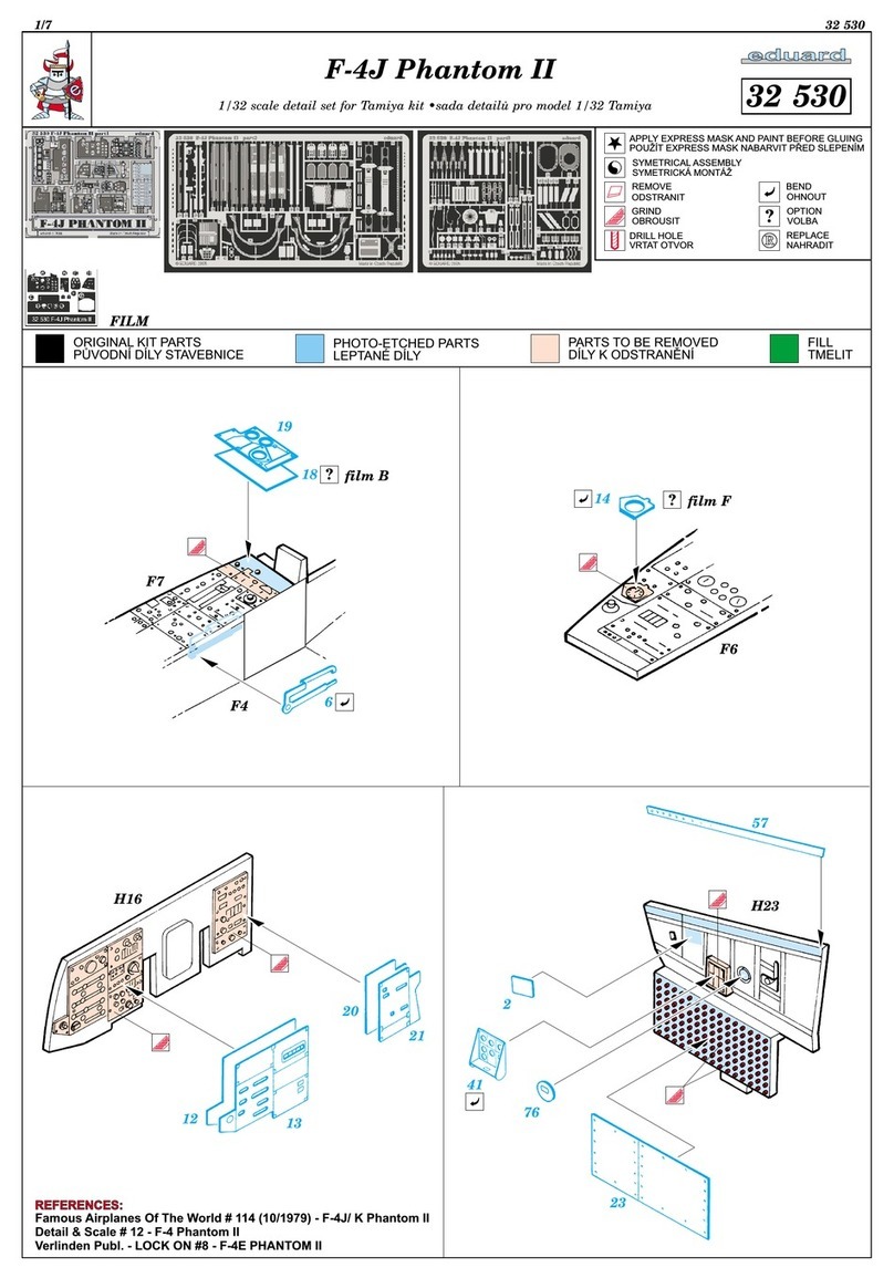 Eduard 32 530 manual