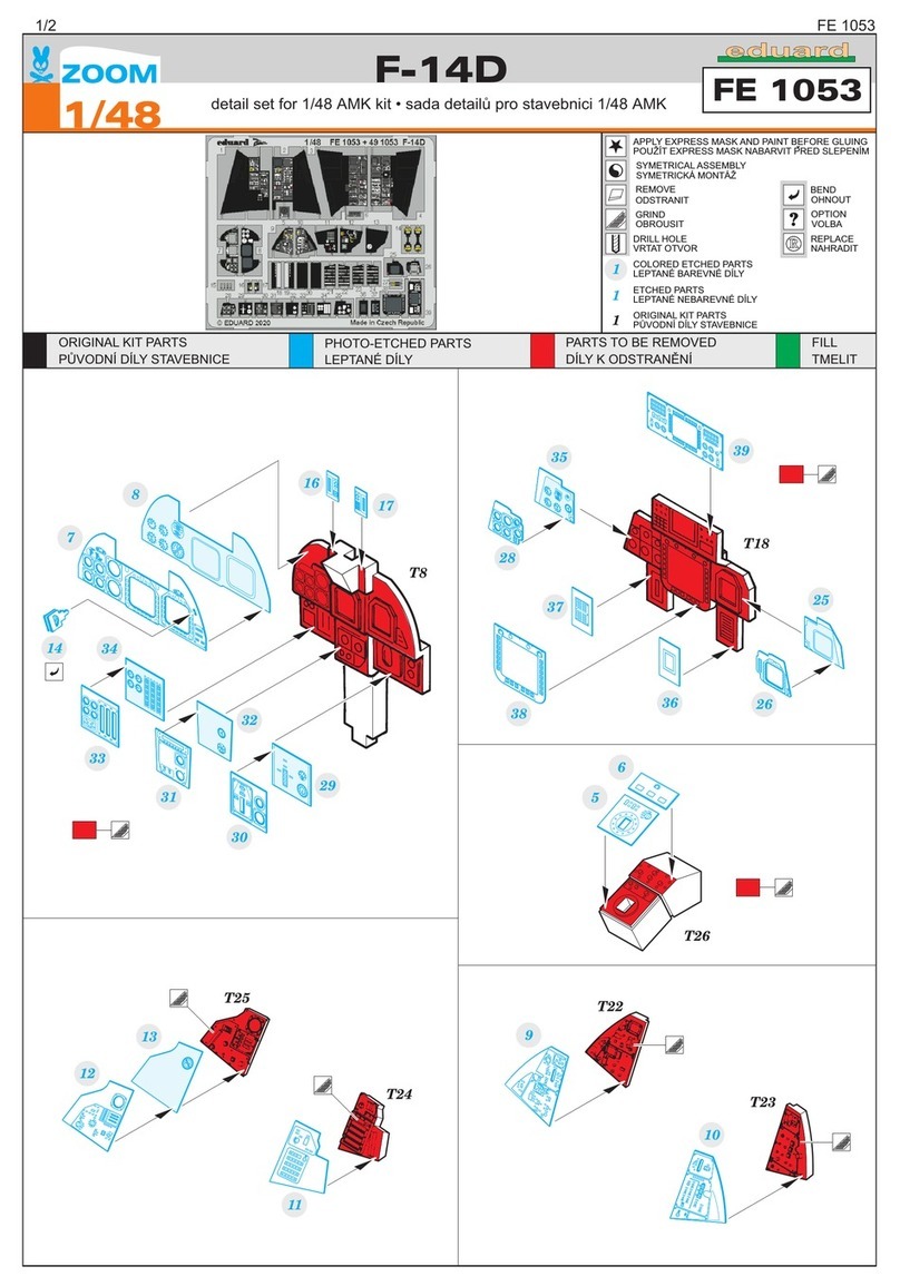 Eduard ZOOM FE 1053 User manual