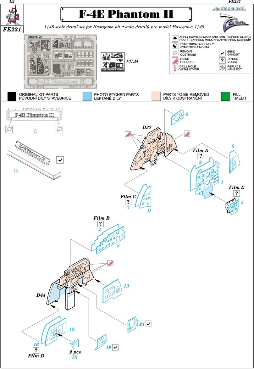 Eduard ZOOM FE231 User manual