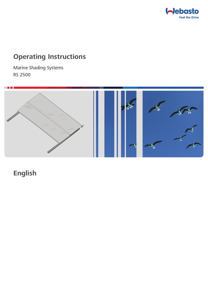 Webasto RS 2500 operating instructions