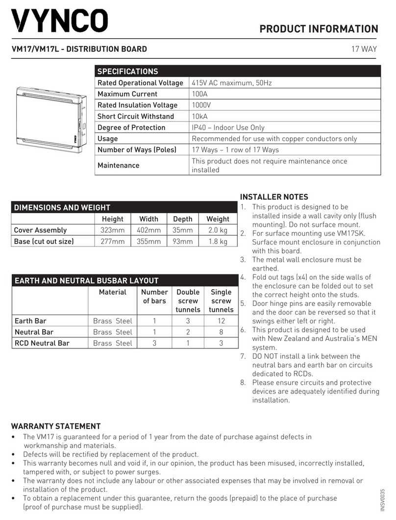 Vynco VM17 Product information