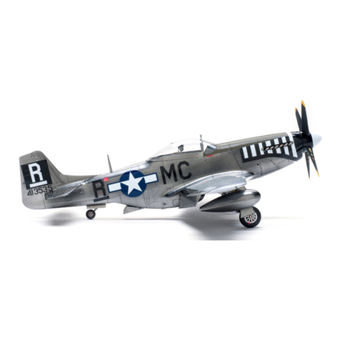 Eduard P-51D undercarriage manual